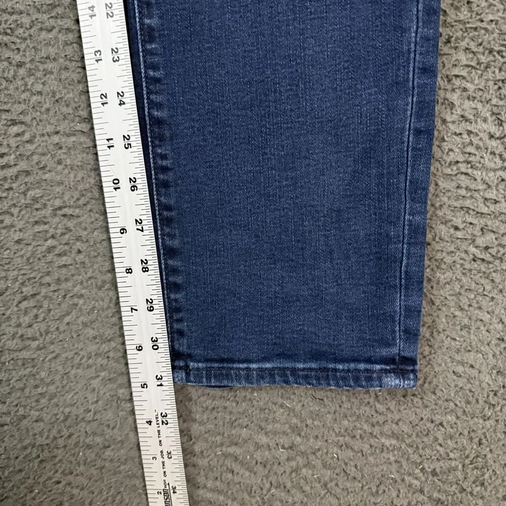 Madewell Jeans Mens 32x32 Blue Slim Fit Stretch Dark Wash Denim Pants Casual